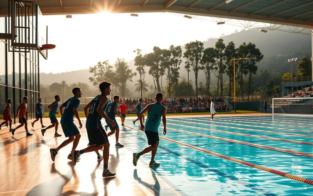 public vs private sports facilities