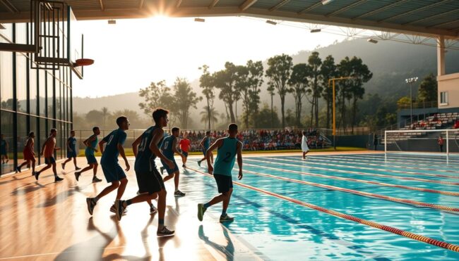 public vs private sports facilities