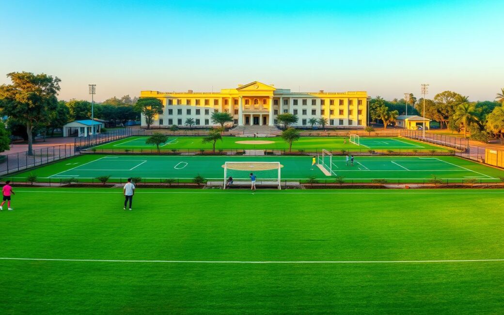 public vs private sports facilities ambikapur